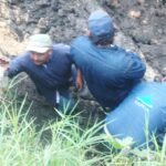 Reparan fuga en línea de abastecimiento de la Laguna de Hueyapan hacia el rebombeo Joya