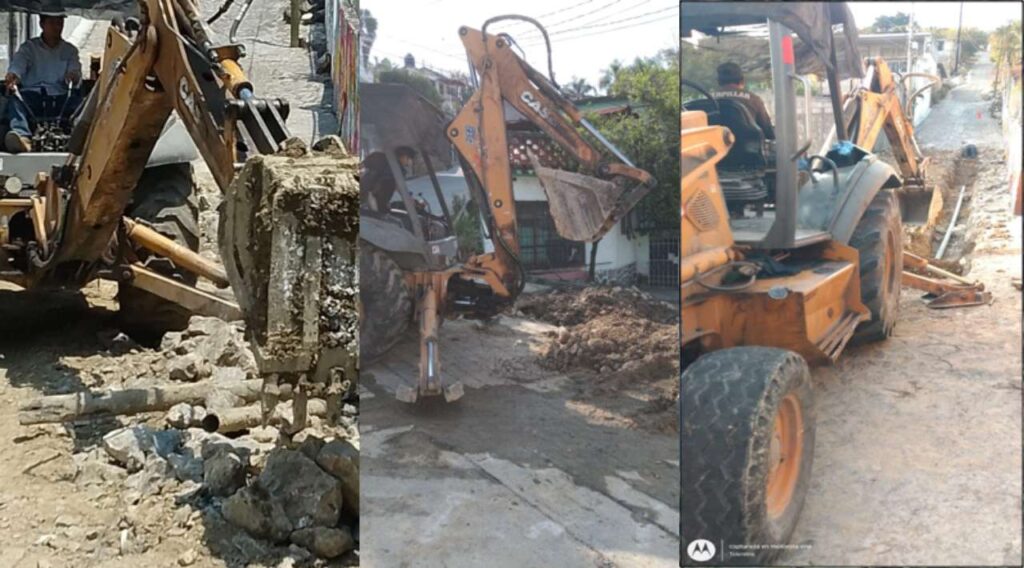 Realizan trabajos de reparación y mantenimiento en la infraestructura hidráulica de Yautepec